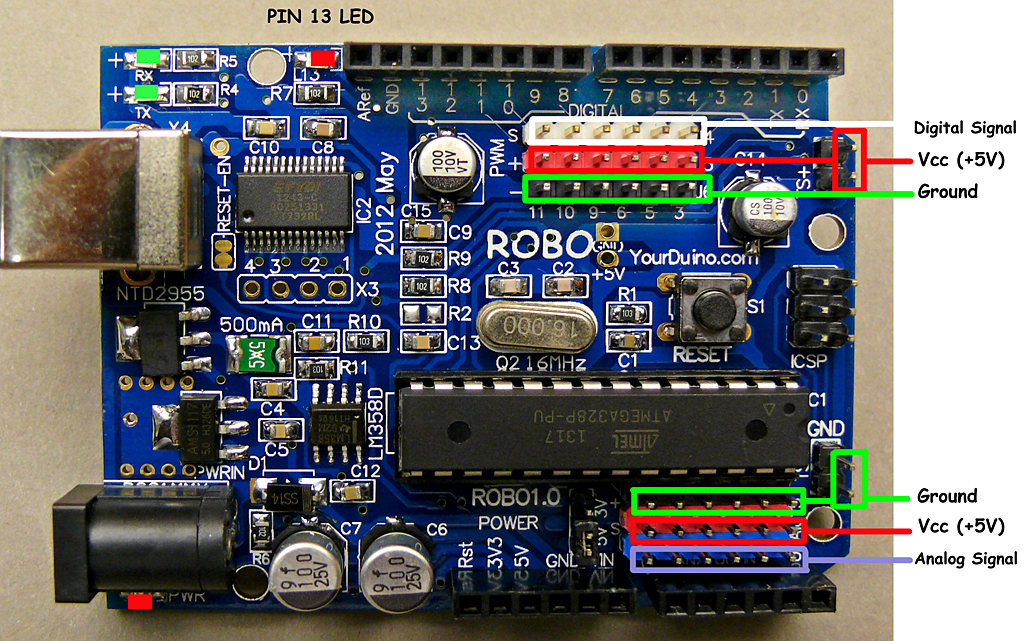 arduino nano pinout interrupt