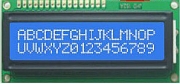 LCD Display Blue 1602 IIC, I2C, TWI