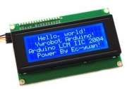 LCD Display Blue 2004 (20x4) IIC, I2C, TWI