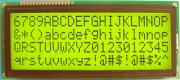 LCD Display Yellow 2004 (20x4) IIC, I2C, TWI