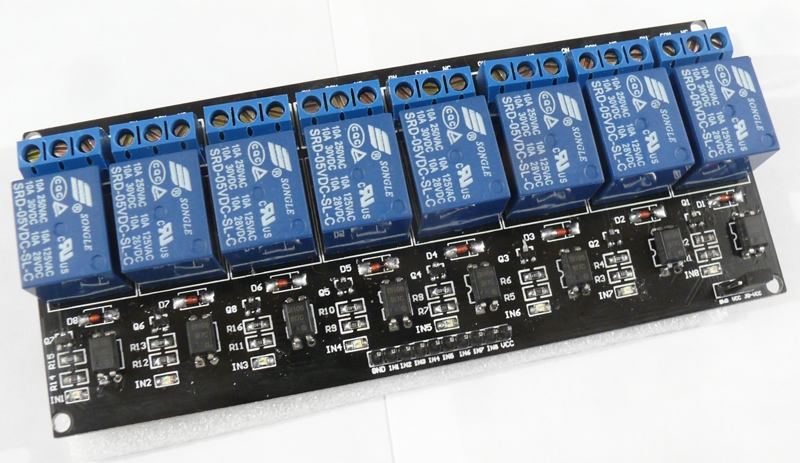 8 way relay board