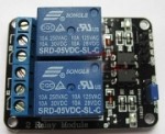 Opto-Isolated 2 Channel Relay Board